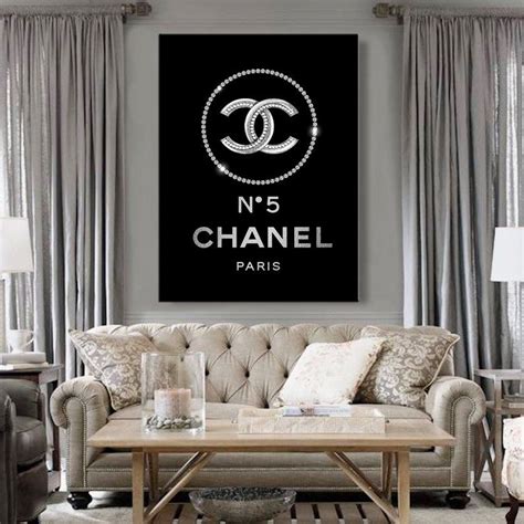 coco chanel decorations|Coco Chanel canvas wall art.